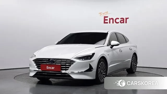 Hyundai Sonata Hybrid (DN8) 2019 Белый из Кореи