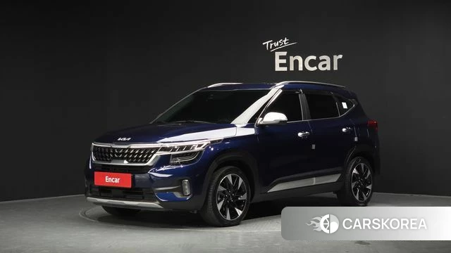 Kia Seltos 2022 Синий из Кореи