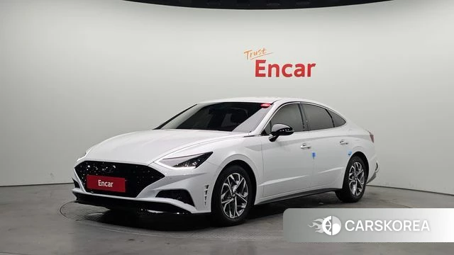 Hyundai Sonata (DN8) 2021 Белый из Кореи