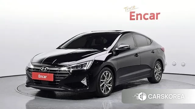 Hyundai The New Avante AD 2018 Черный из Кореи