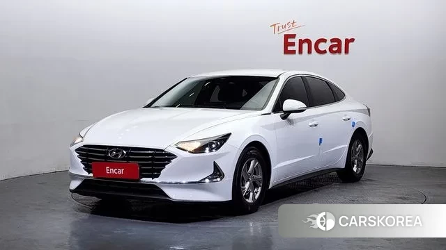 Hyundai Sonata (DN8) 2021 Белый из Кореи