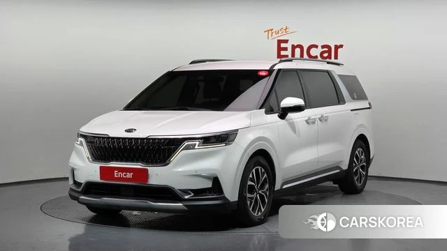 Kia Carnival 4th generation 2021 Белый из Кореи