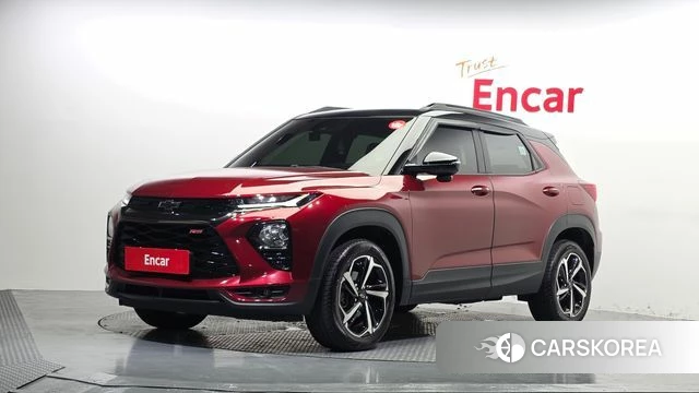 Chevrolet (GM Daewoo) Trailblazer 2021 Красный из Кореи