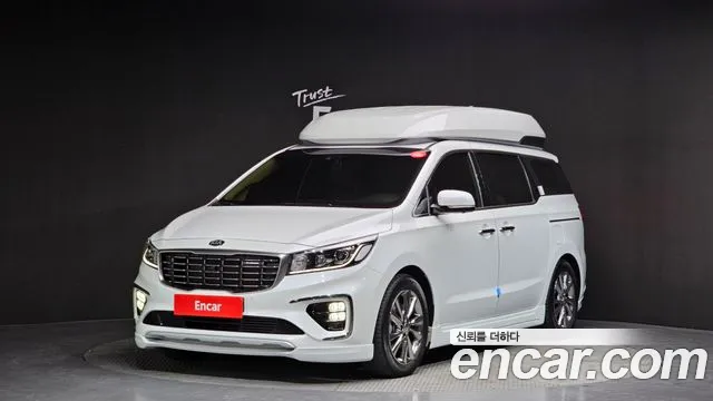 Kia The New Carnival 2020 Белый из Кореи