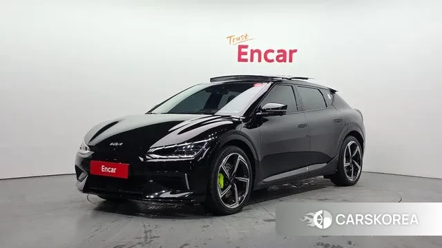 Kia EV6 2023 Черный из Кореи