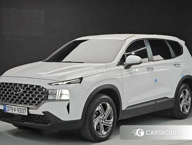 Hyundai The New Santa Fe 2022 Белый из Кореи