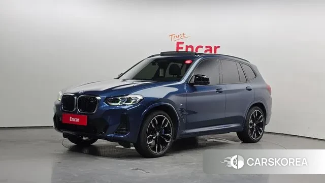 BMW X3 (G01) 2022 Синий из Кореи