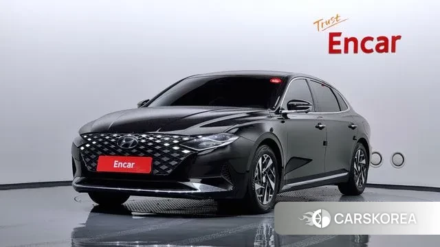 Hyundai The New Grandeur IG Hybrid 2020 Черный из Кореи