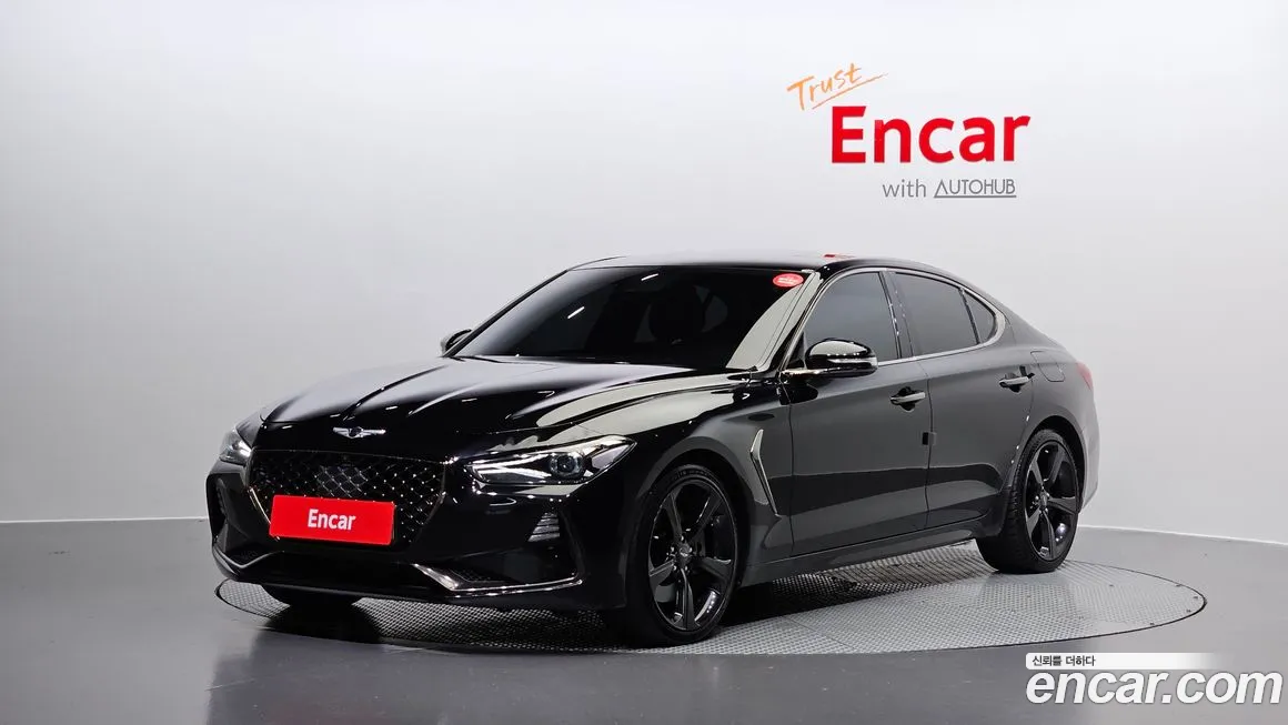 Genesis G70 2020 Черный из Кореи