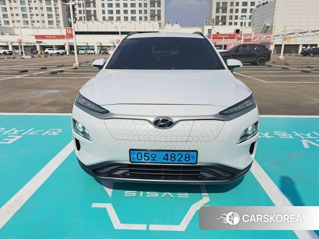 Hyundai Kona Electric 2019 Белый из Кореи