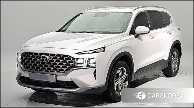 Hyundai The New Santa Fe 2022 Белый из Кореи
