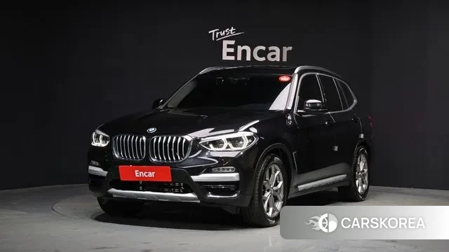 BMW X3 (G01) 2019 Черный из Кореи