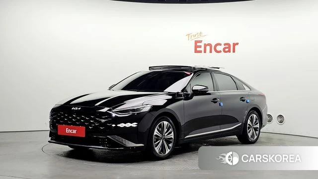 Kia K8 Hybrid 2022 Черный из Кореи