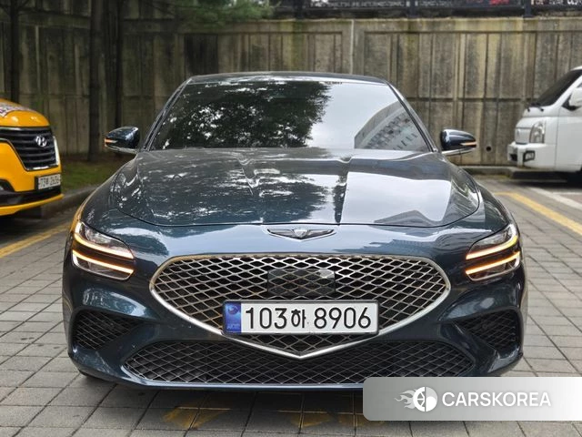 Genesis The New G70 2021 Синий из Кореи