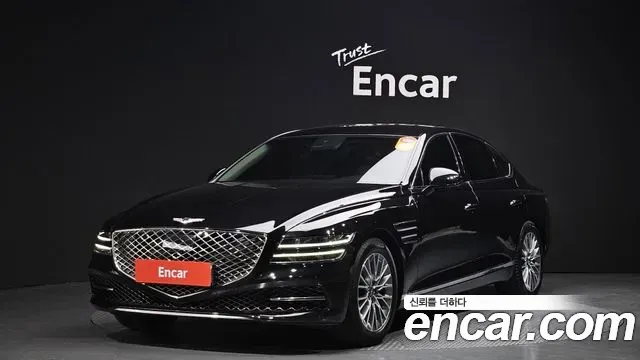 Genesis G80 (RG3) 2020 Черный из Кореи