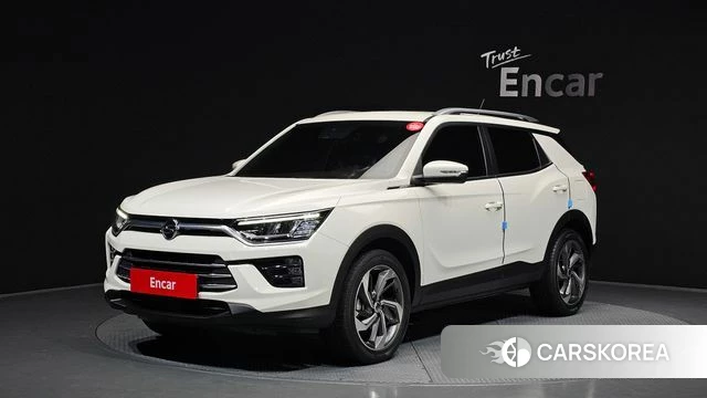 Ssangyong Beautiful Korando 2020 Белый из Кореи