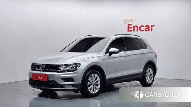 Volkswagen Tiguan second Generation 2018 Серебряный из Кореи