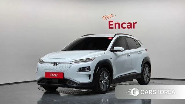 Hyundai Kona Electric 2019 Белый из Кореи