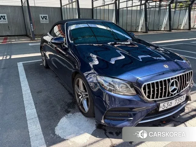 Mercedes-Benz E-Class W213 2018 Синий из Кореи