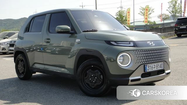 Hyundai Casper 2022 Светло-зеленый из Кореи