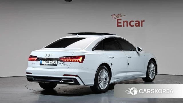 Audi A6 (C8) 2020 Белый из Кореи