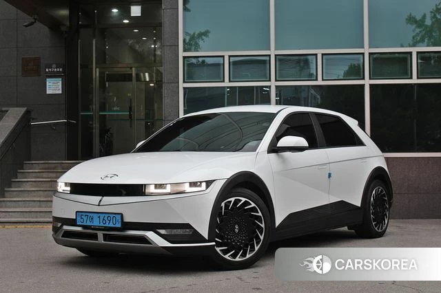 Hyundai Ionic 5 2022 Белый из Кореи