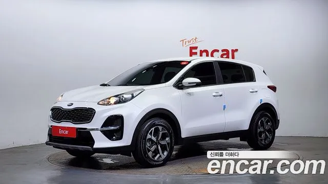 Kia Sportage The Bold 2021 Белый из Кореи