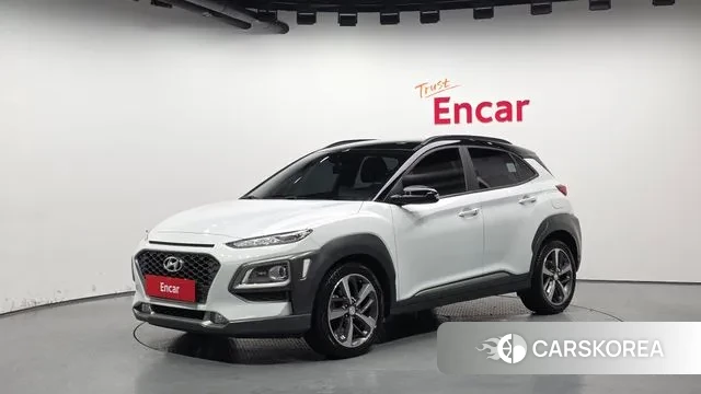 Hyundai Kona 2018 Белый из Кореи