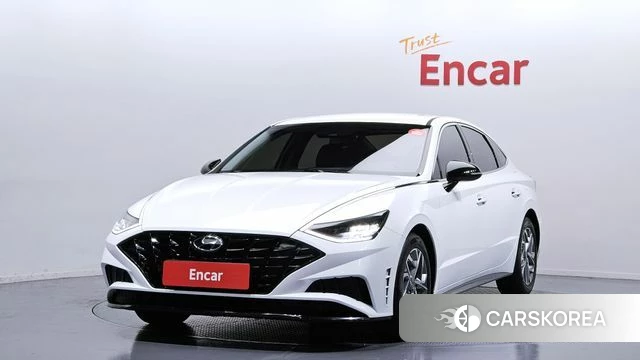 Hyundai Sonata (DN8) 2022 Белый из Кореи