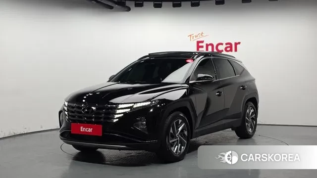 Hyundai Tucson Hybrid (NX4) 2020 Черный из Кореи