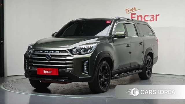 Ssangyong The New Rexton Sports Cannes 2021 Зеленый из Кореи