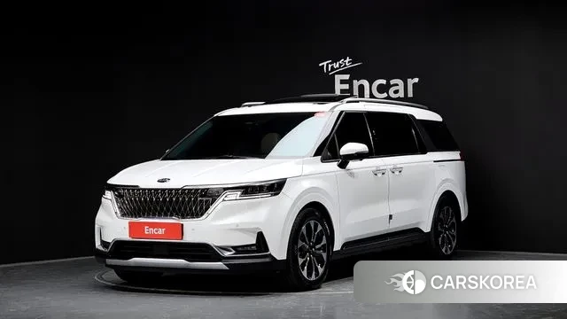 Kia Carnival 4th generation 2021 Белый из Кореи