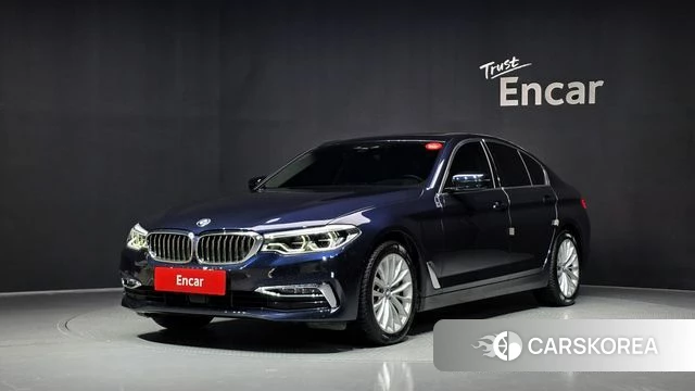BMW 5 Series (G30) 2020 Синий из Кореи