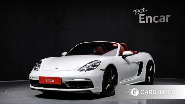 Porsche 718 Boxster 2018 Белый из Кореи