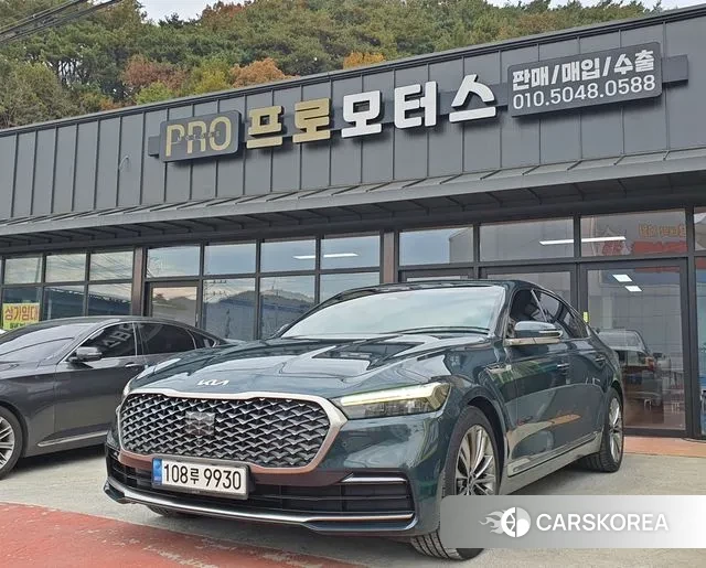 Kia The New K9 2nd generation 2021 Темно-зеленый из Кореи