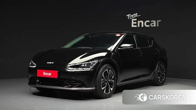 Kia EV6 2023 Черный из Кореи