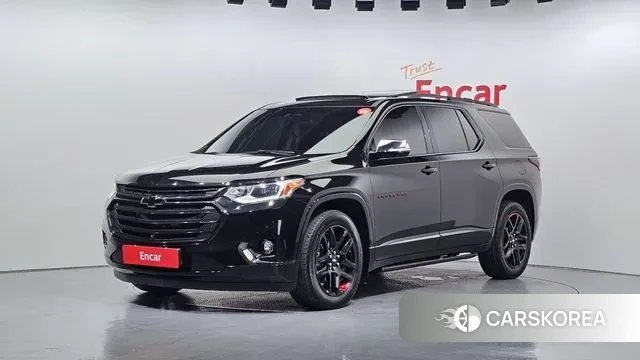 Chevrolet (GM Daewoo) Traverse 2021 Черный из Кореи