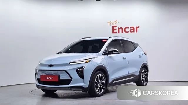 Chevrolet (GM Daewoo) Bolt EUV 2022 Светло-серебряный цвет из Кореи