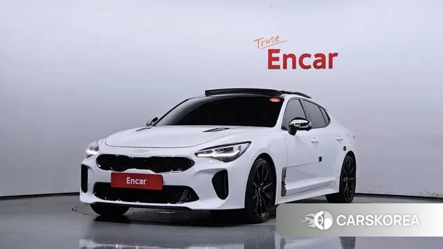 Kia Stinger Meister 2023 Белый из Кореи