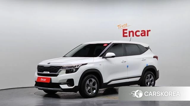 Kia Seltos 2021 Белый из Кореи