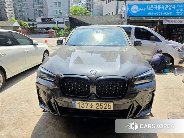 BMW X4 (G02) 2023 Серый из Кореи