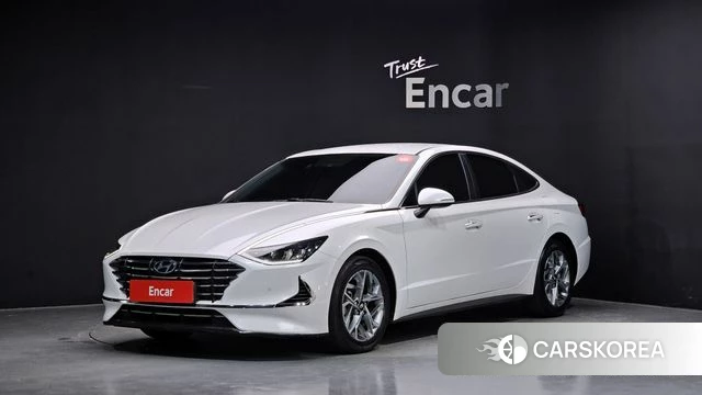 Hyundai Sonata (DN8) 2019 Белый из Кореи