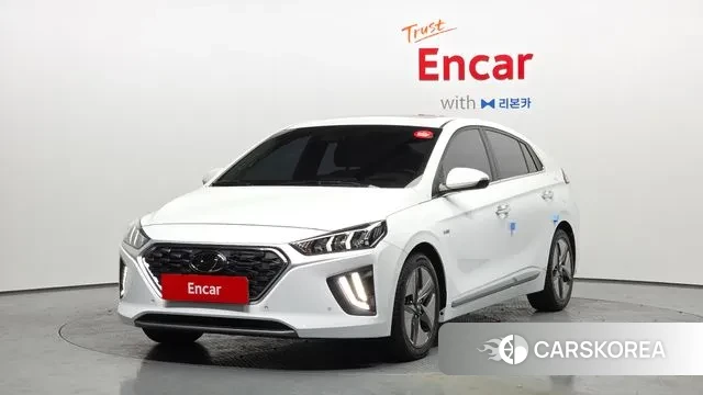 Hyundai The New Ionic Hybrid 2019 Белый из Кореи