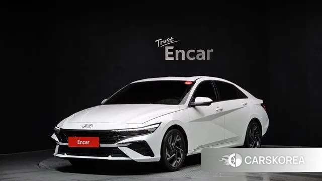 Hyundai The New Avante Hybrid (CN7) 2025 Белый из Кореи