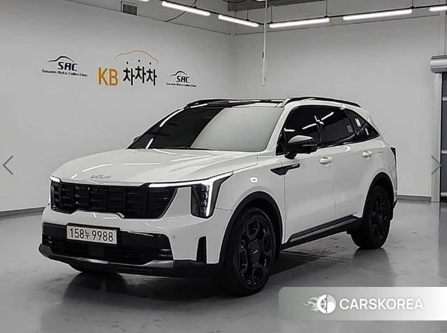 Kia The New Sorento 4th Generation 2023 Белый из Кореи