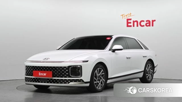 Hyundai Grandeur (GN7) 2023 Белый из Кореи