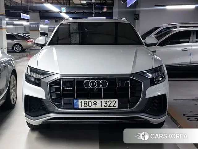 Audi Q8 (4M) 2021 Белый из Кореи