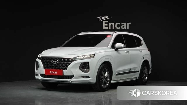 Hyundai Santa Fe TM 2018 Белый из Кореи