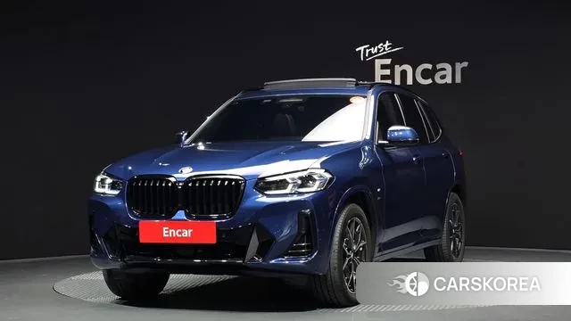 BMW X3 (G01) 2022 Синий из Кореи