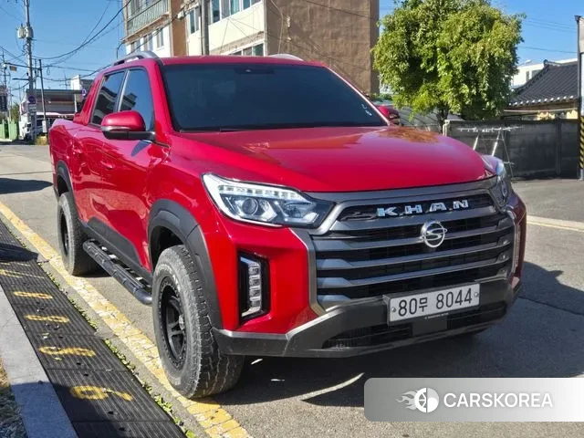 Ssangyong The New Rexton Sports Cannes 2021 Красный из Кореи